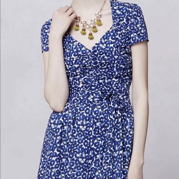 Anthropologie Leifnotes Floral Romper - Picture 2 of 7